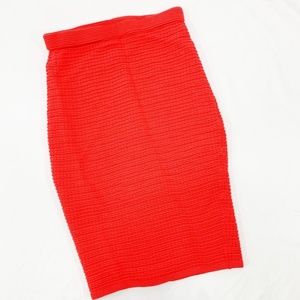 🟩 2 FOR $30 SALE BEBE Coral Pencil Skirt